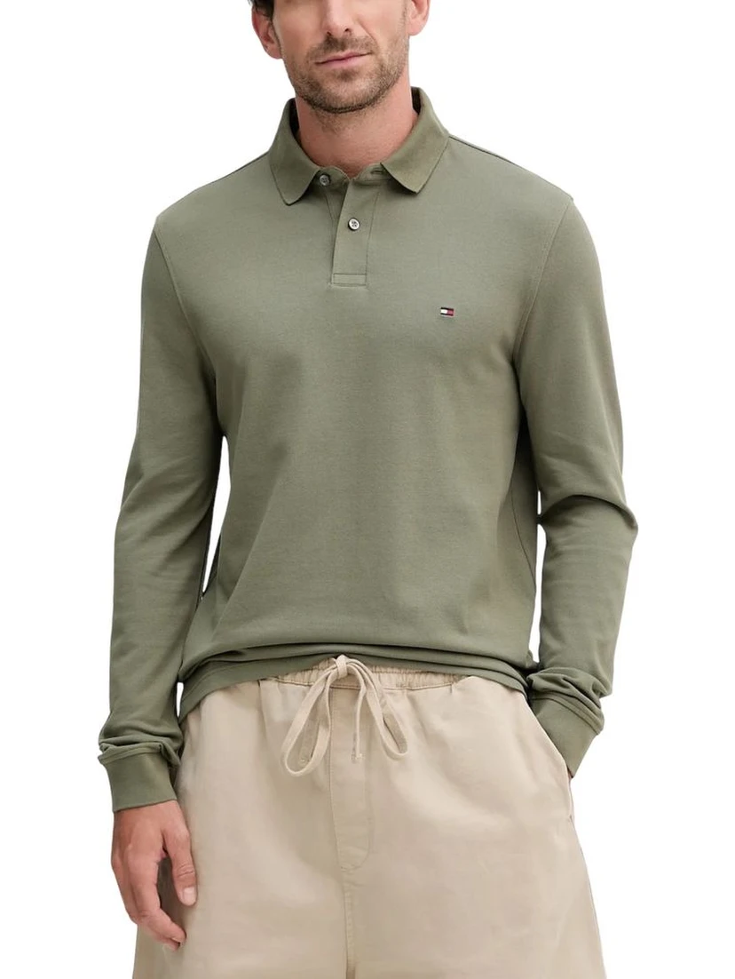 Bicolor Organic Cotton Long Sleeve T-Shirt