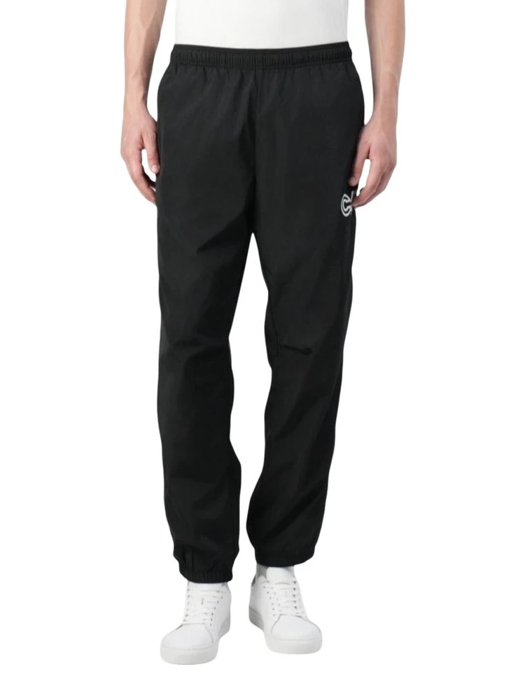 Black Polyester Joggers (Workout Pants)