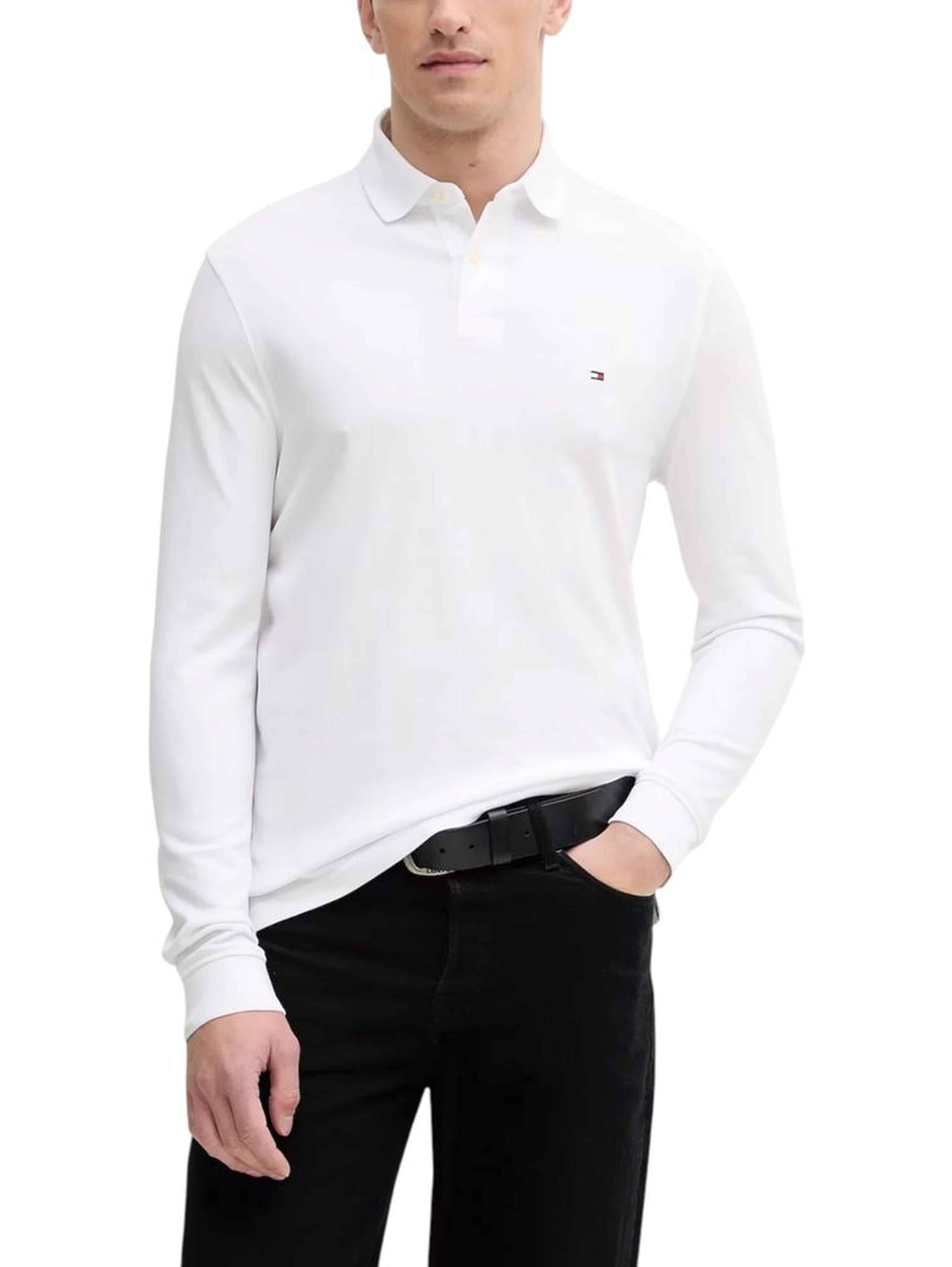 White Organic Cotton Long Sleeve T-Shirt