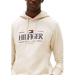 Beige Organic Cotton Hoodie