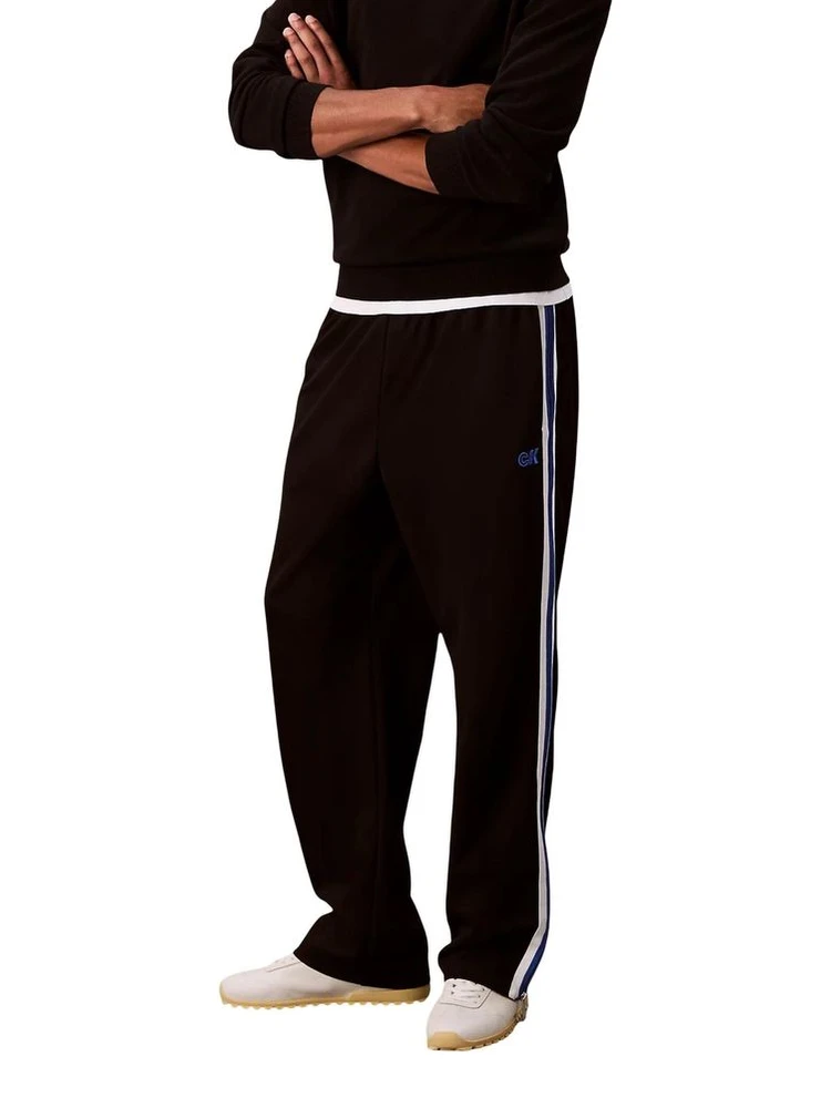 Black Polyester Joggers (Workout Pants)