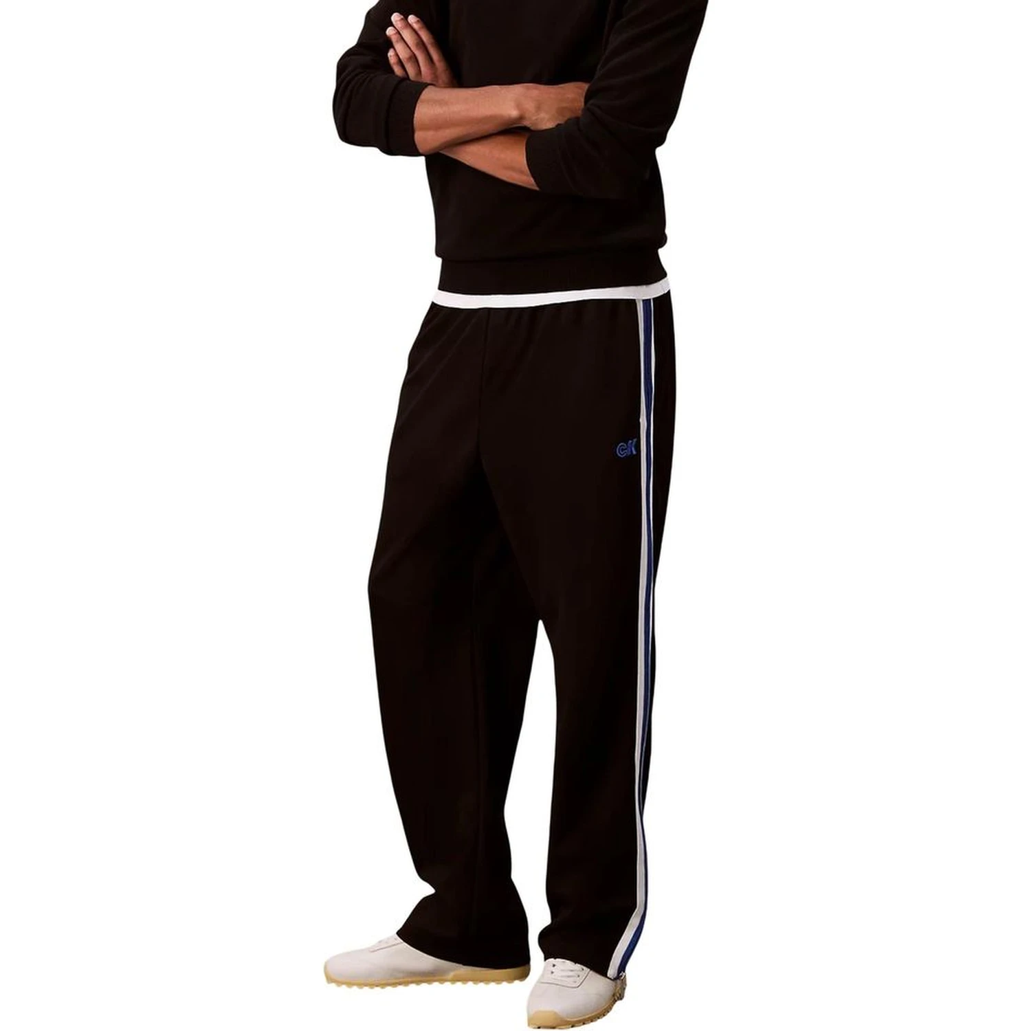 Black Polyester Joggers (Workout Pants)