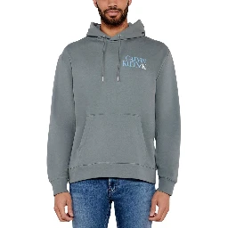Gray Cotton Hoodie