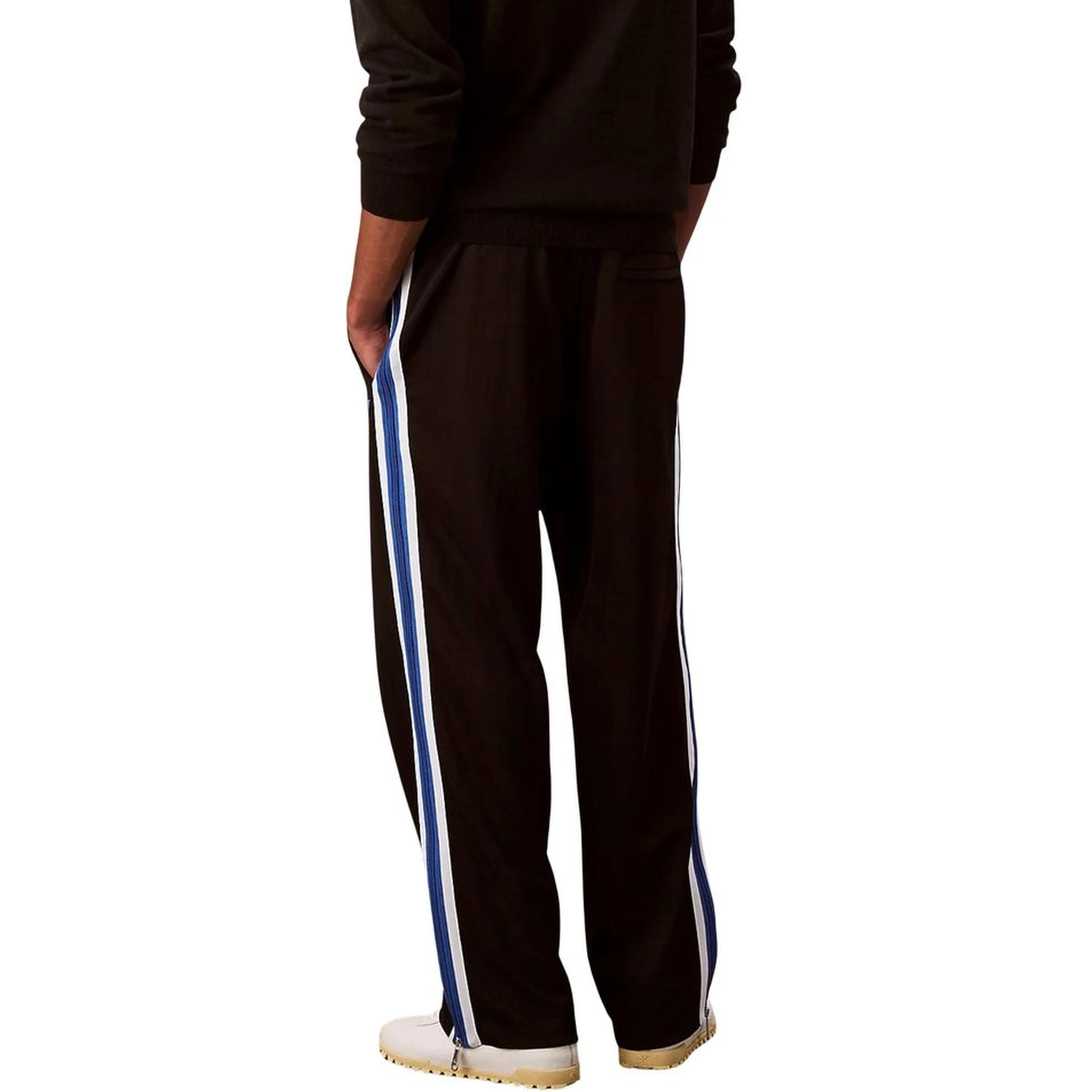 Black Polyester Joggers (Workout Pants)