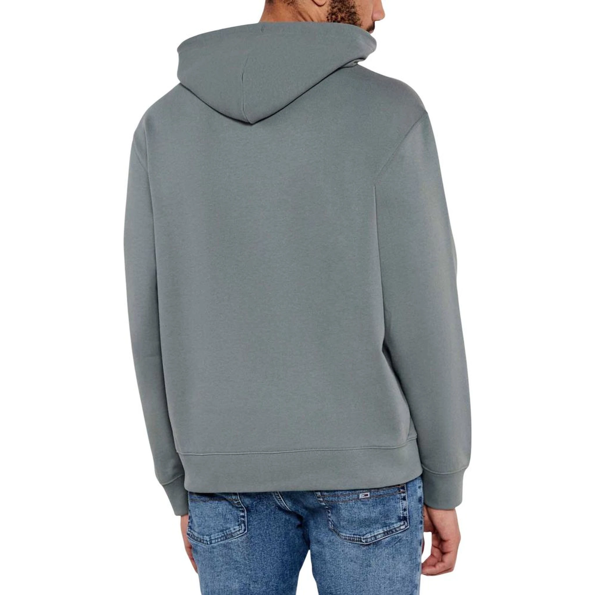 Gray Cotton Hoodie