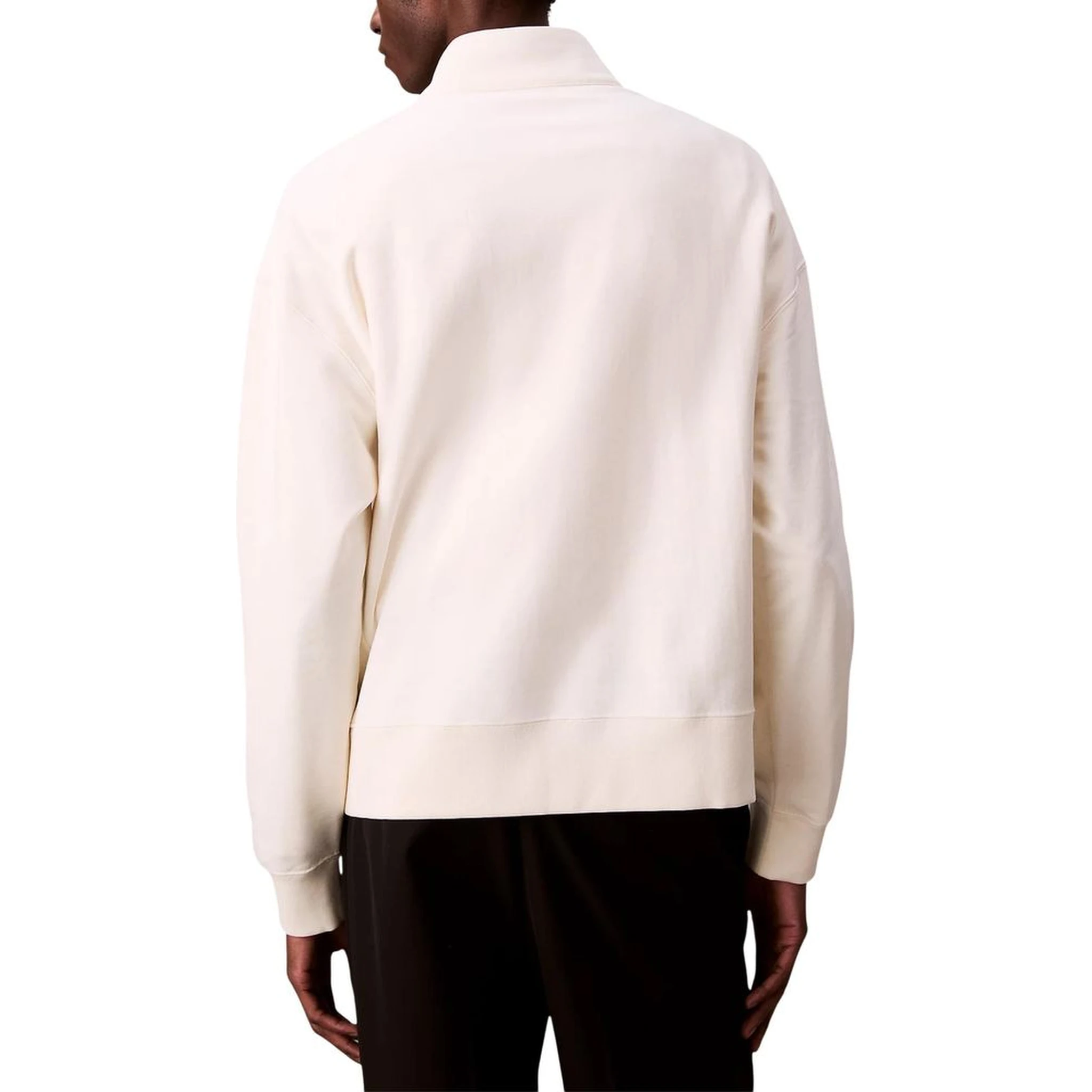 White Cotton Sweatshirt