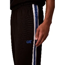 Black Polyester Joggers (Workout Pants)