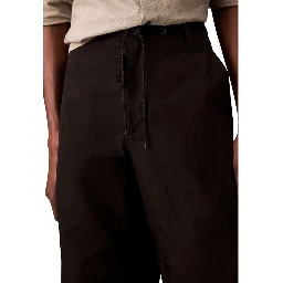 Black Cotton Joggers (Workout Pants)