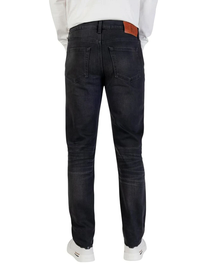 Blue Cotton Skinny Jeans
