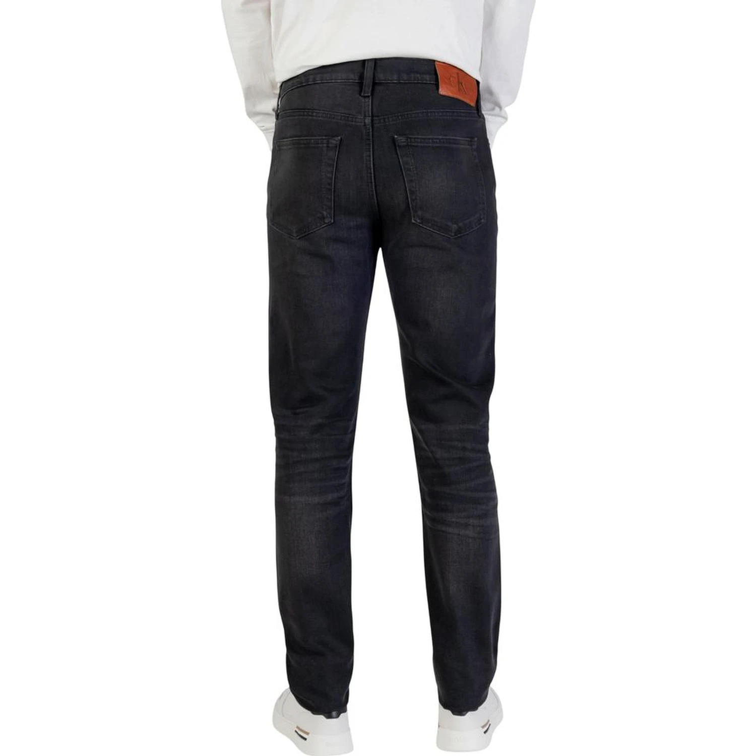 Blue Cotton Skinny Jeans