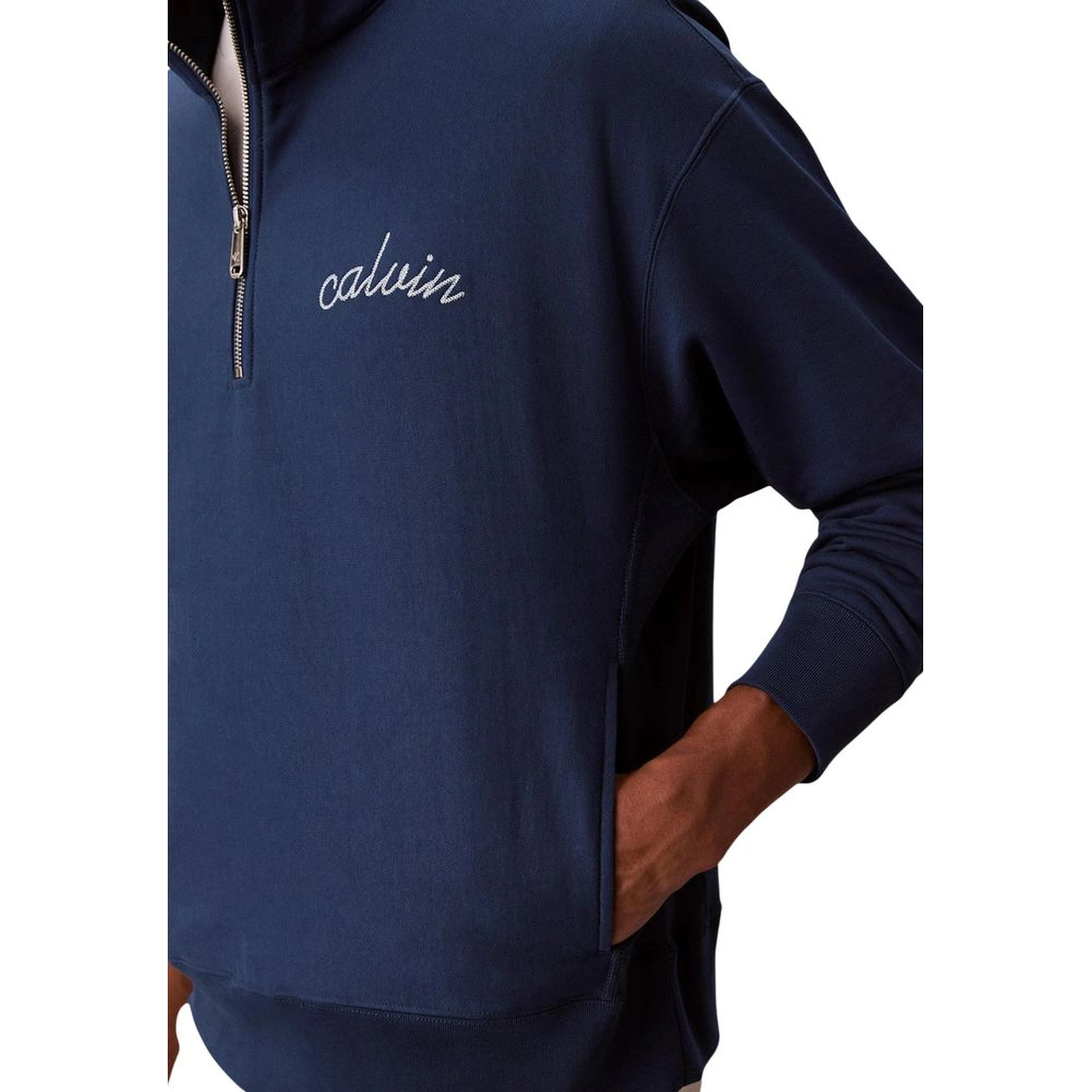 Blue Cotton Sweatshirt
