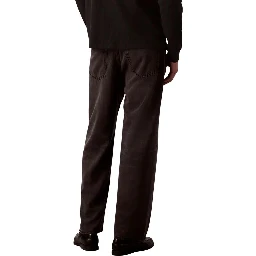Black Lyocell Relaxed Fit Jeans