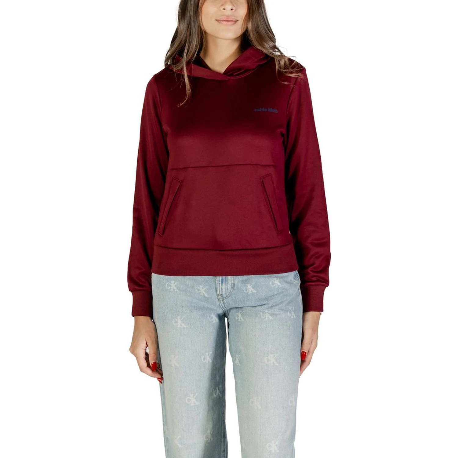 Bordeaux Cotton Hoodie