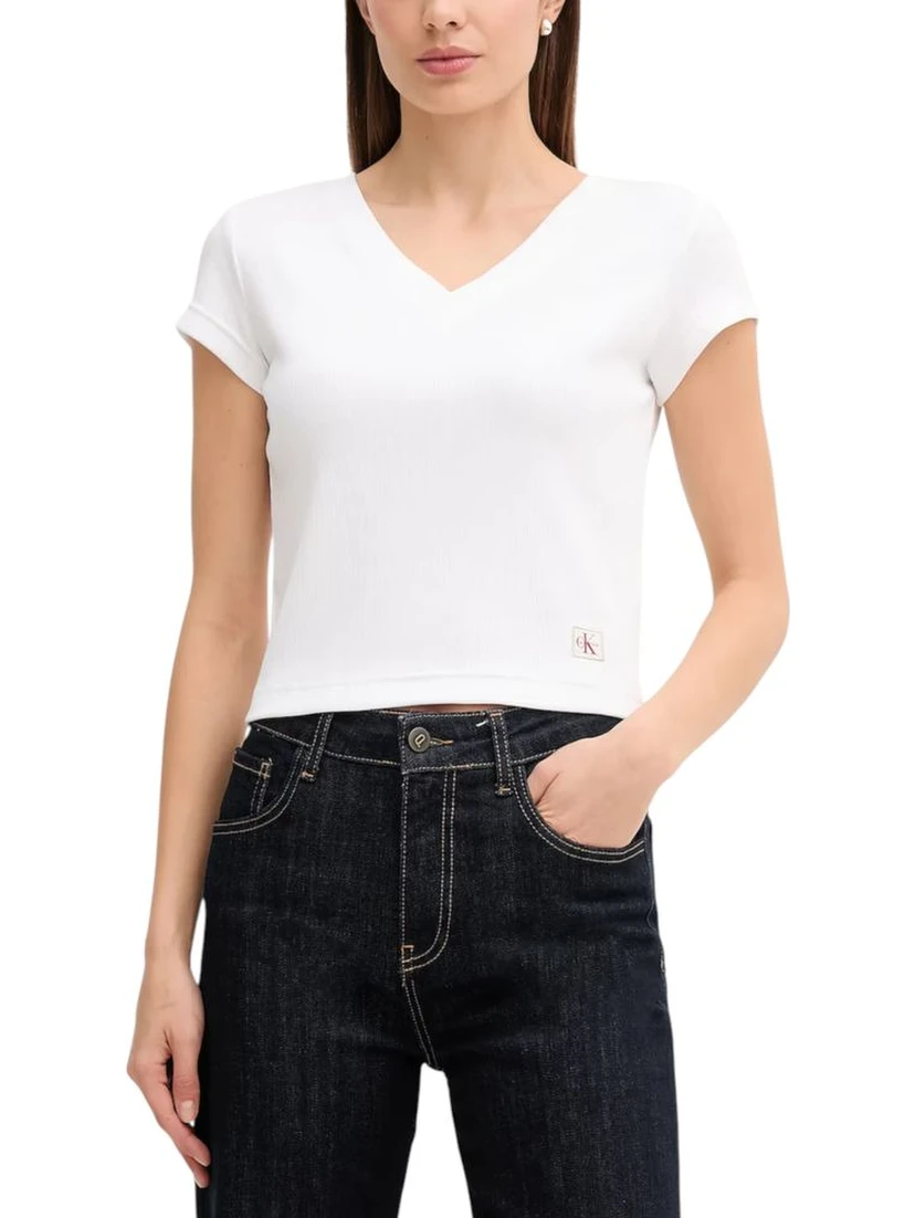 White Cotton T-Shirt