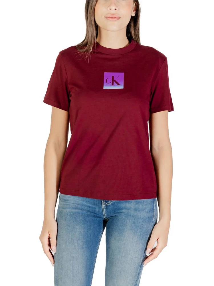 Bordeaux Cotton T-Shirt