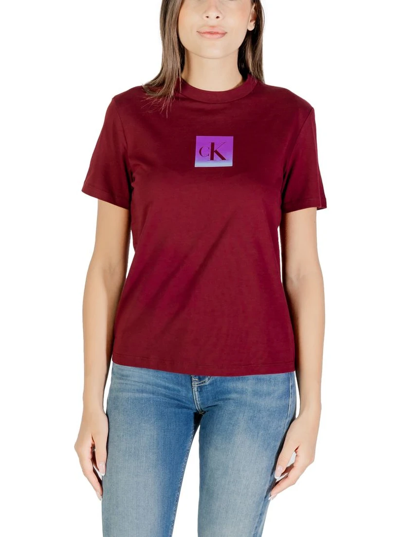 Bordeaux Cotton T-Shirt