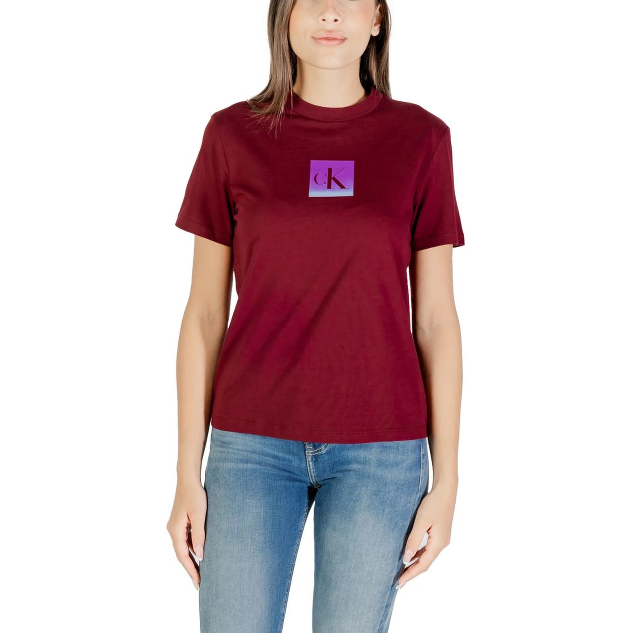 Bordeaux Cotton T-Shirt