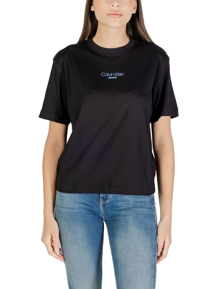 Black Cotton T-Shirt