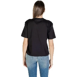 تيشيرت قطني أسود