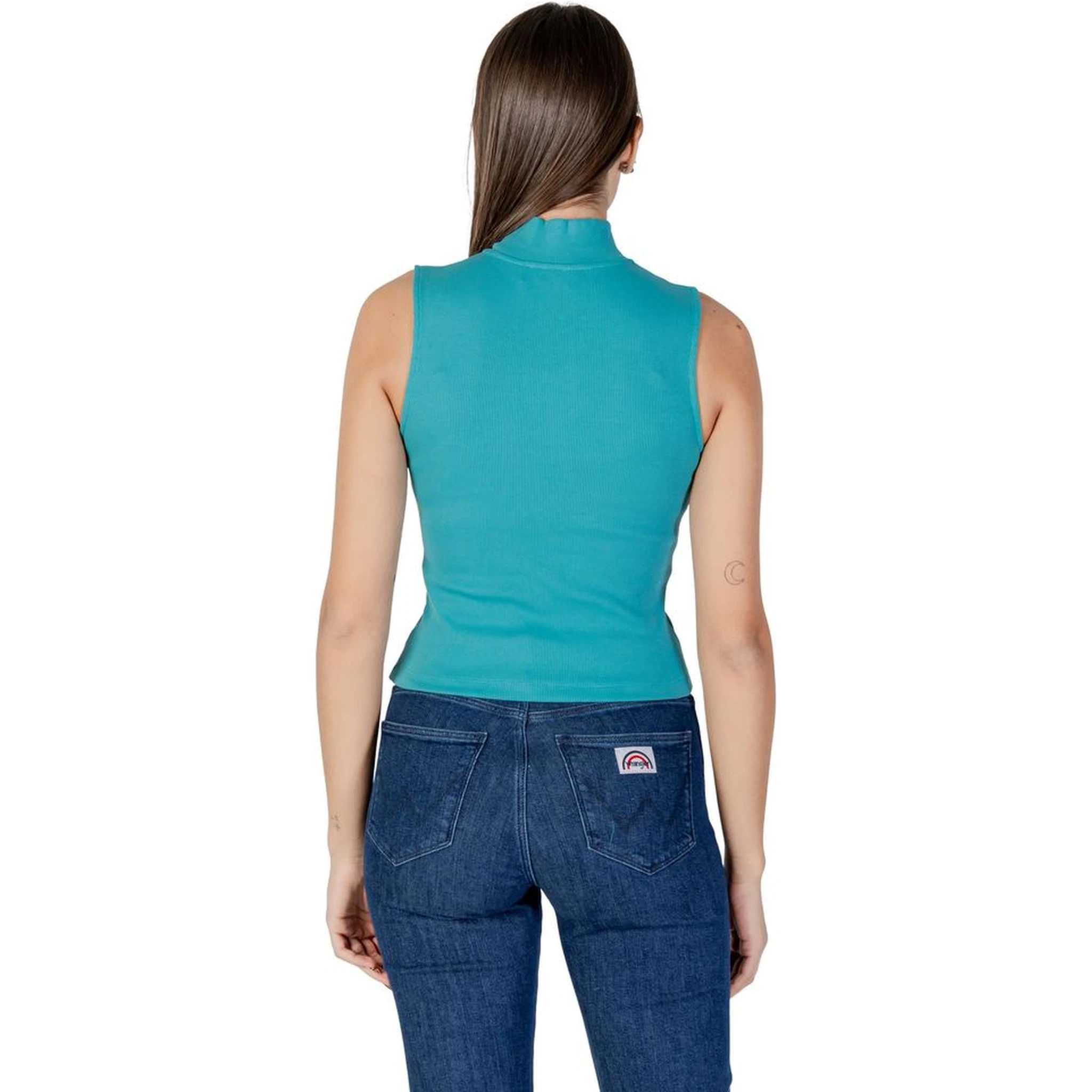 Turquoise Cotton Top