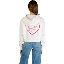 Cream Recycled Cotton Hoodie