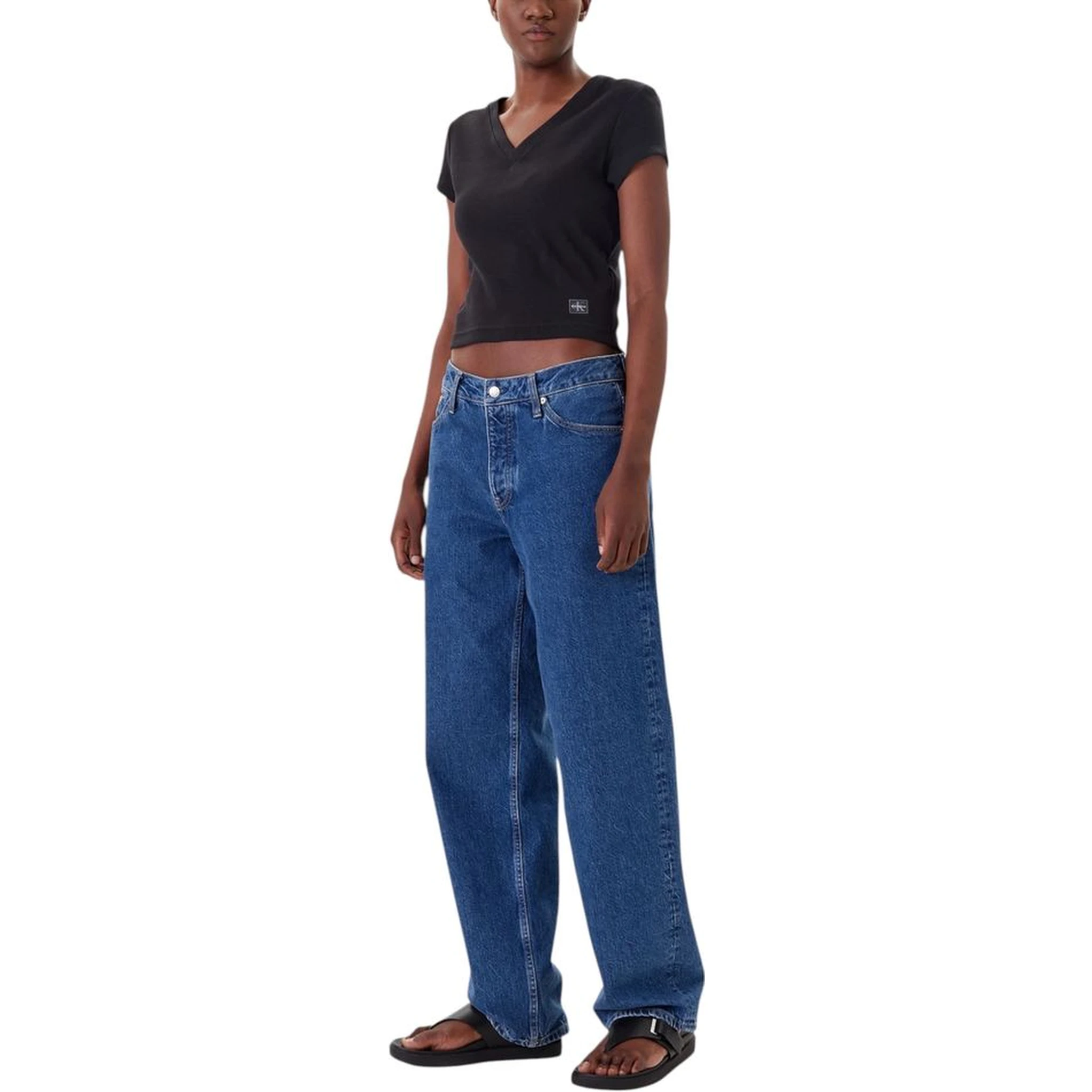 Black Cotton T-Shirt