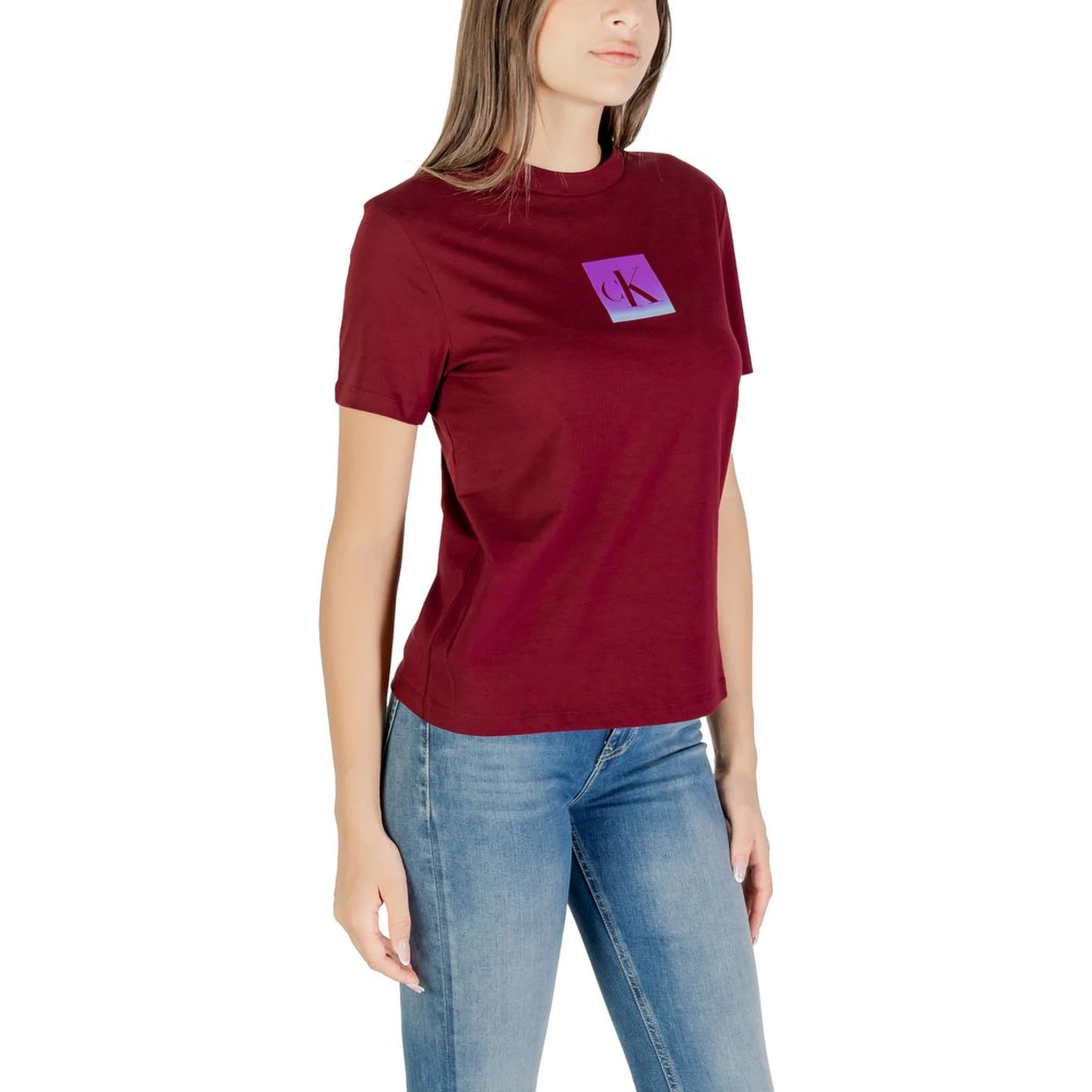 Bordeaux Cotton T-Shirt