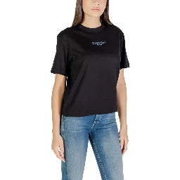 تيشيرت قطني أسود