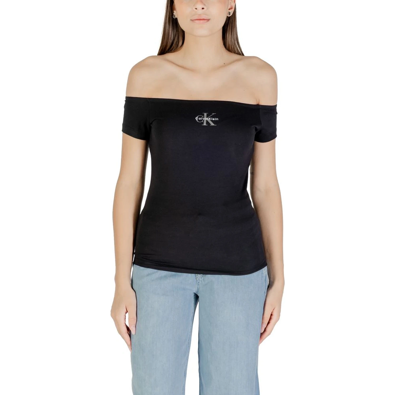 Black Cotton T-Shirt