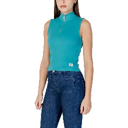 Turquoise Cotton Top