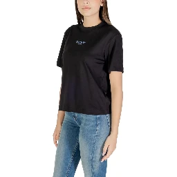 تيشيرت قطني أسود