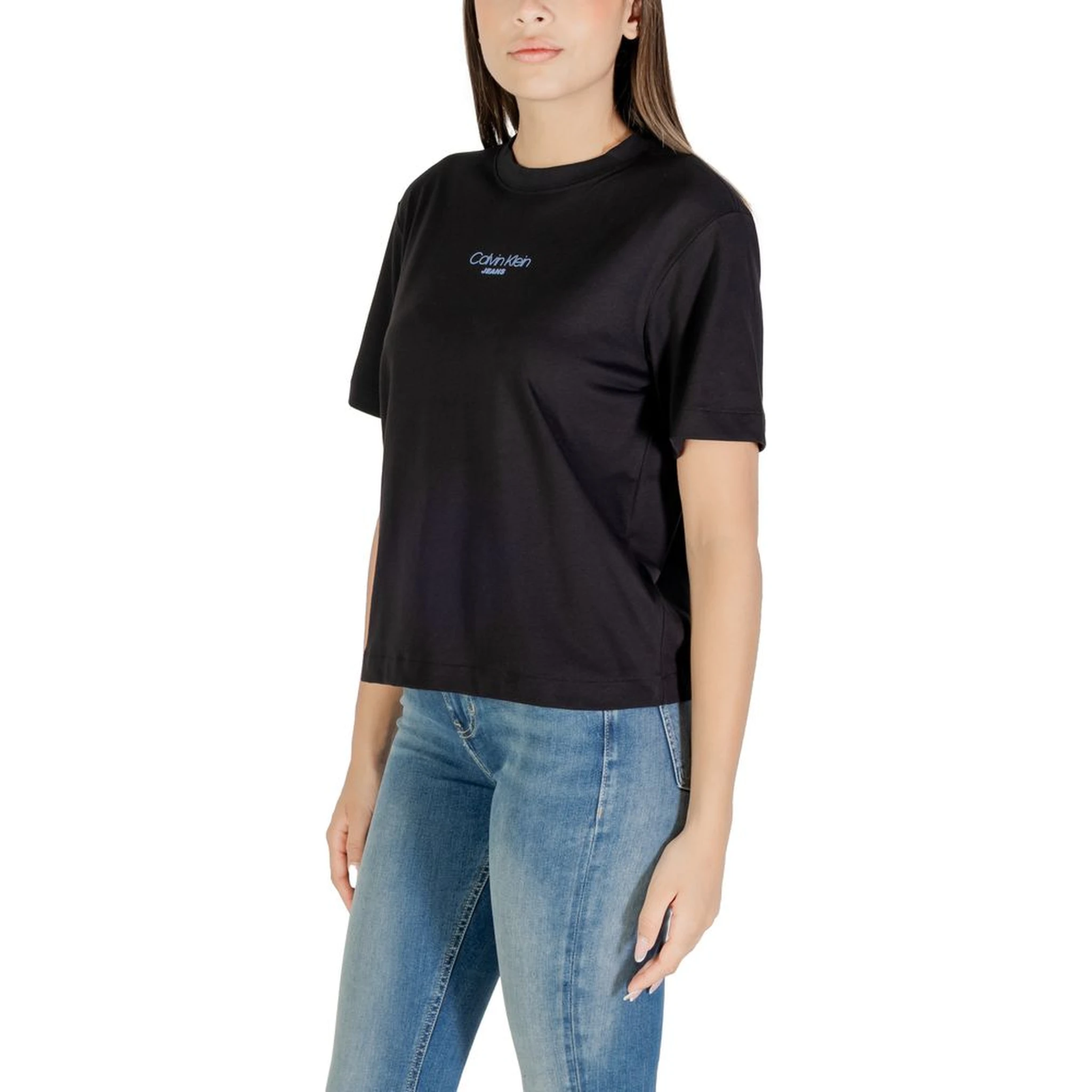 تيشيرت قطني أسود