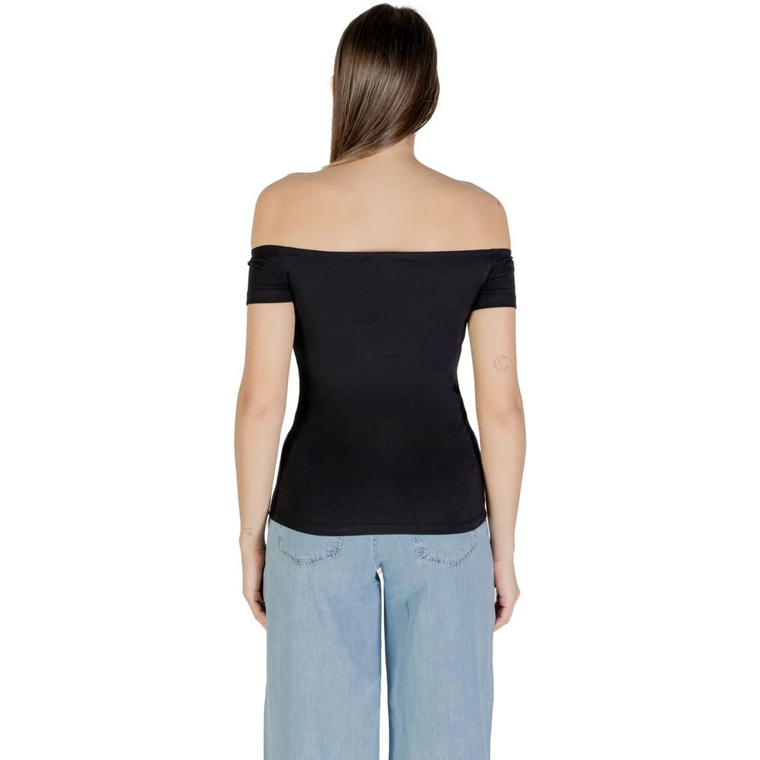 Black Cotton T-Shirt