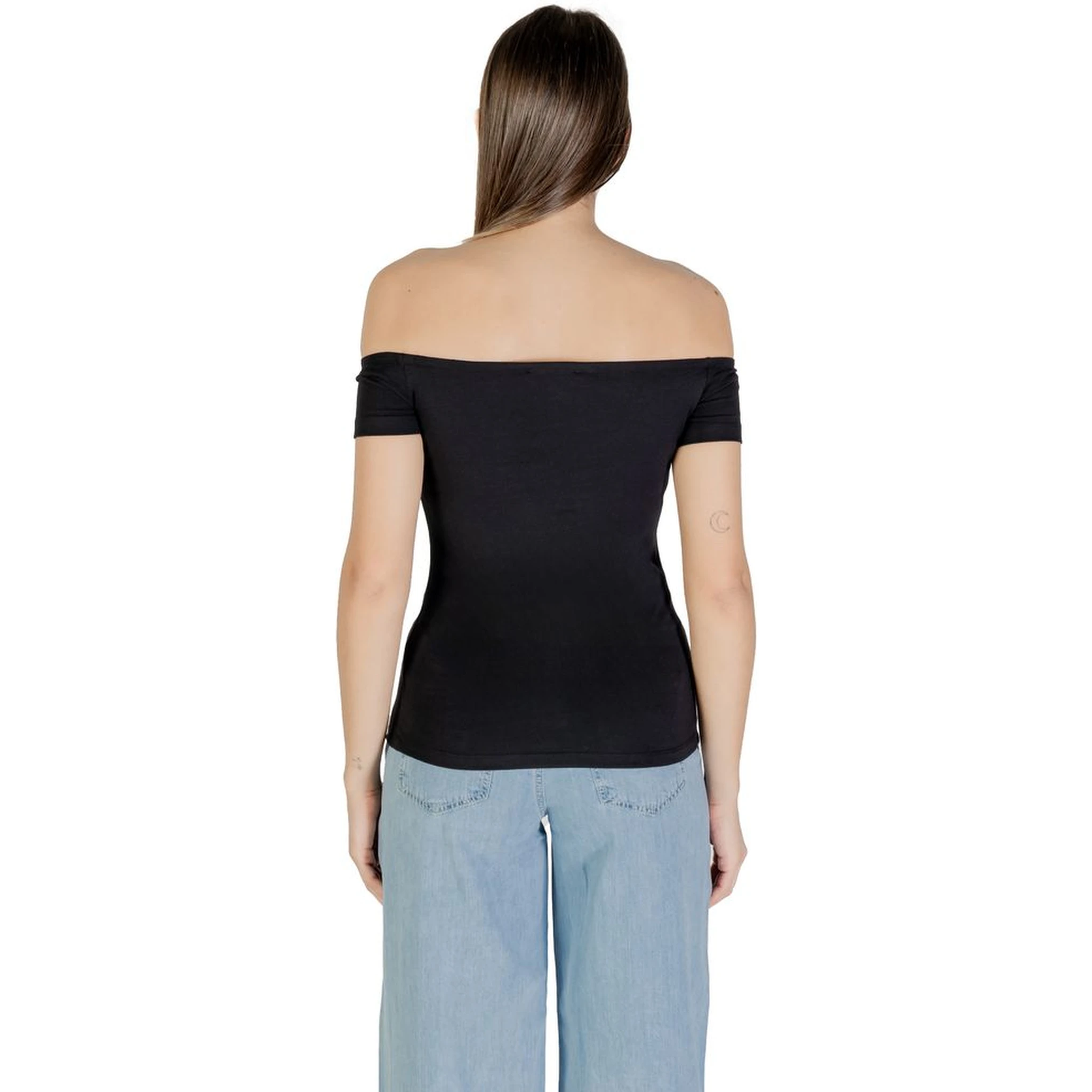 Black Cotton T-Shirt