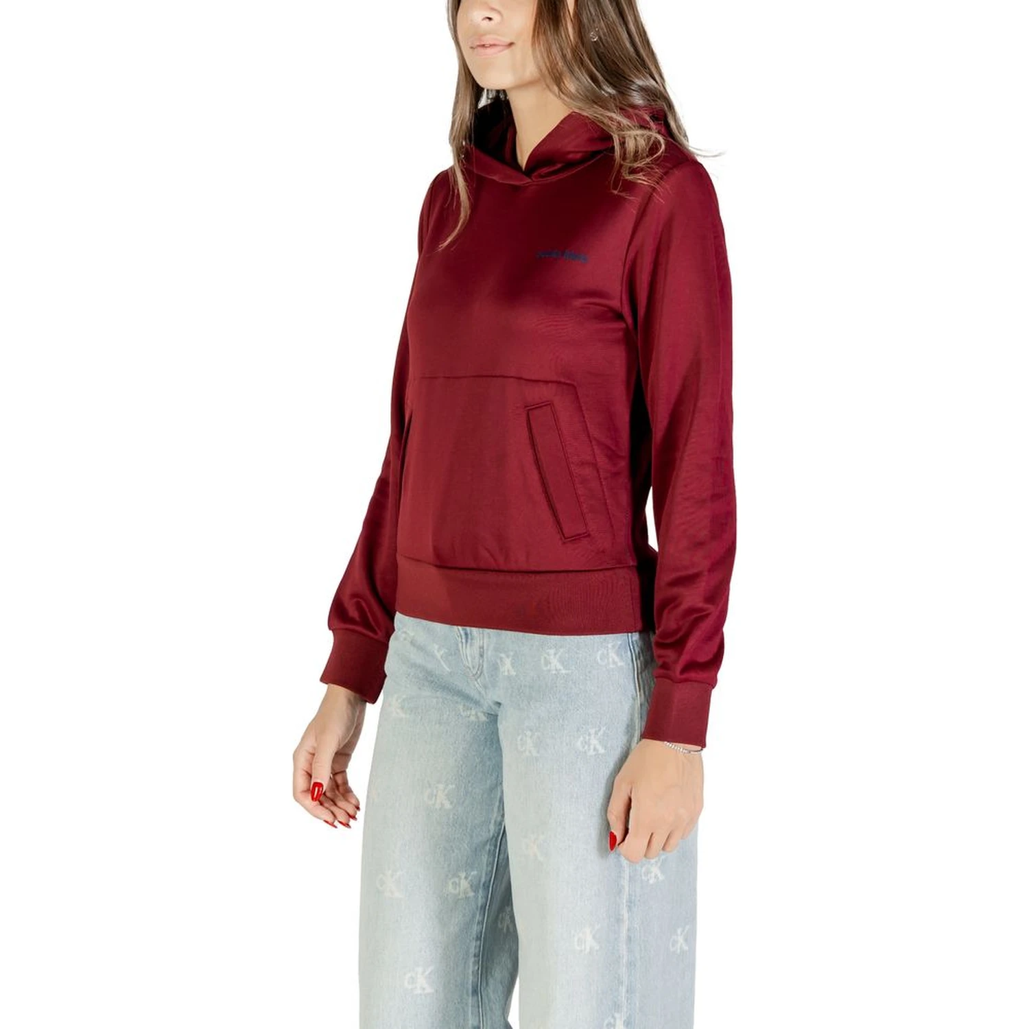 Bordeaux Cotton Hoodie