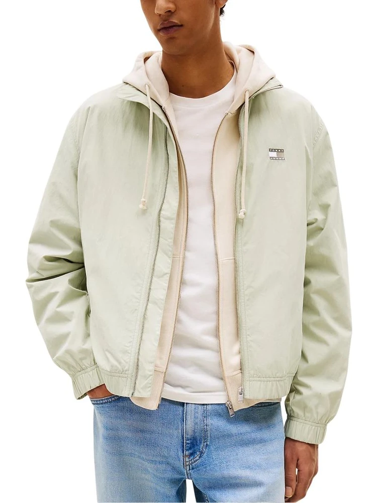 Bicolor Recycled Polyamide Bomber