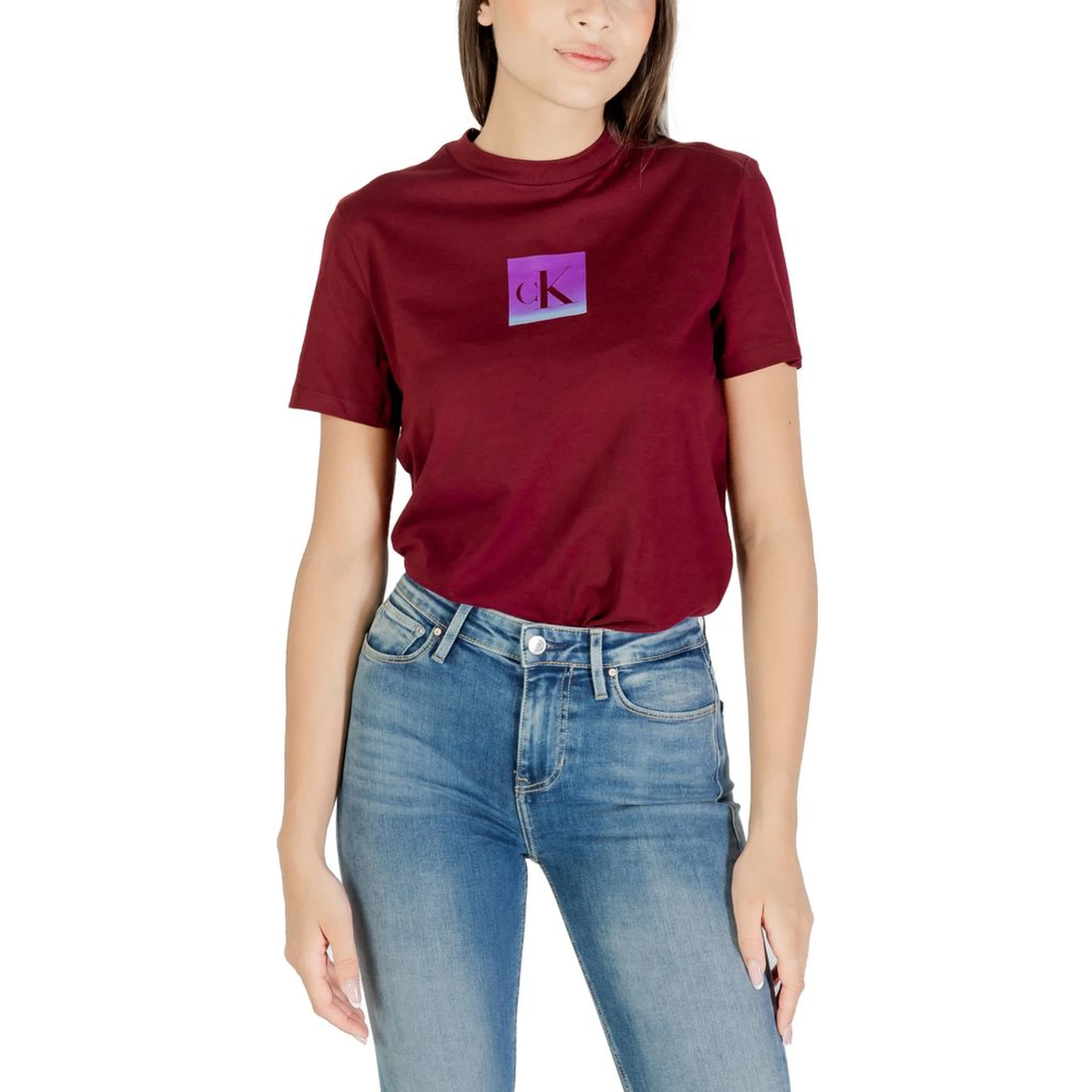 Bordeaux Cotton T-Shirt