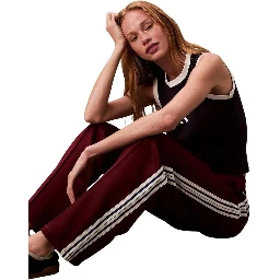Bordeaux Cotton Joggers (Workout Pants)