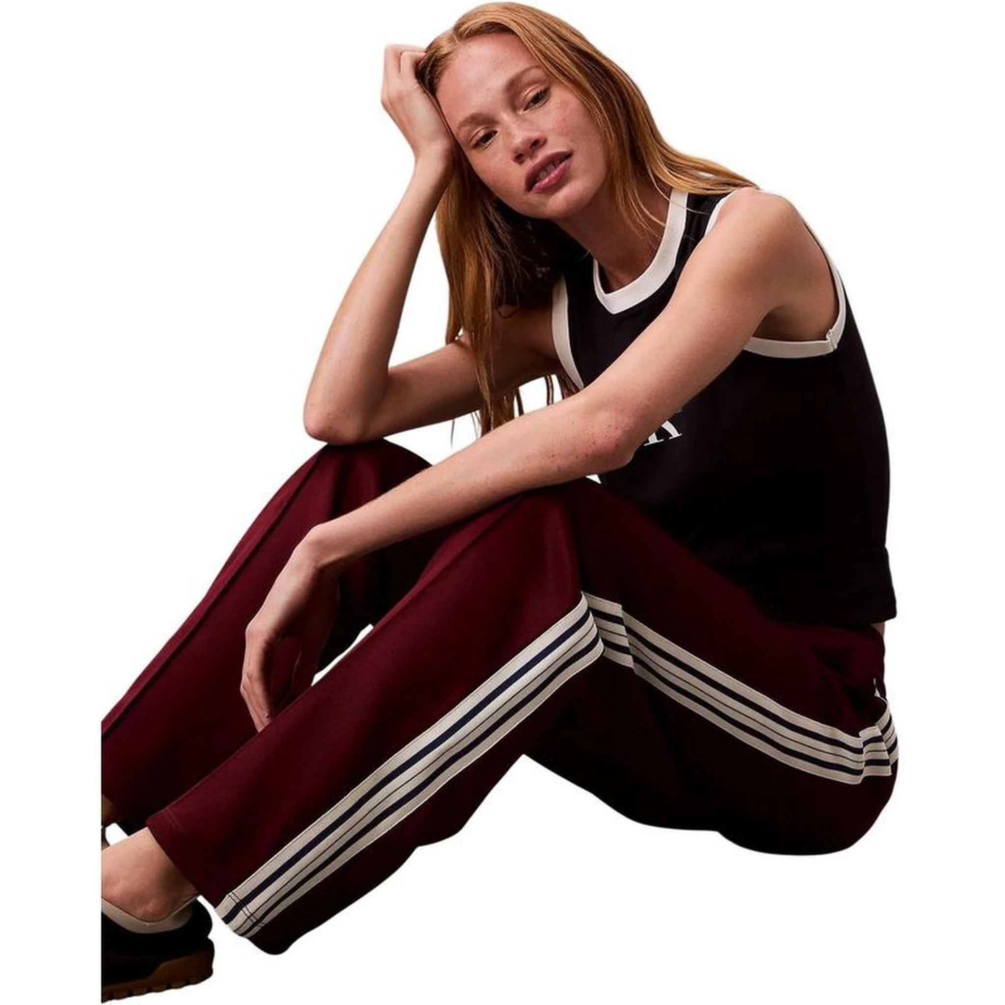 Bordeaux Cotton Joggers (Workout Pants)