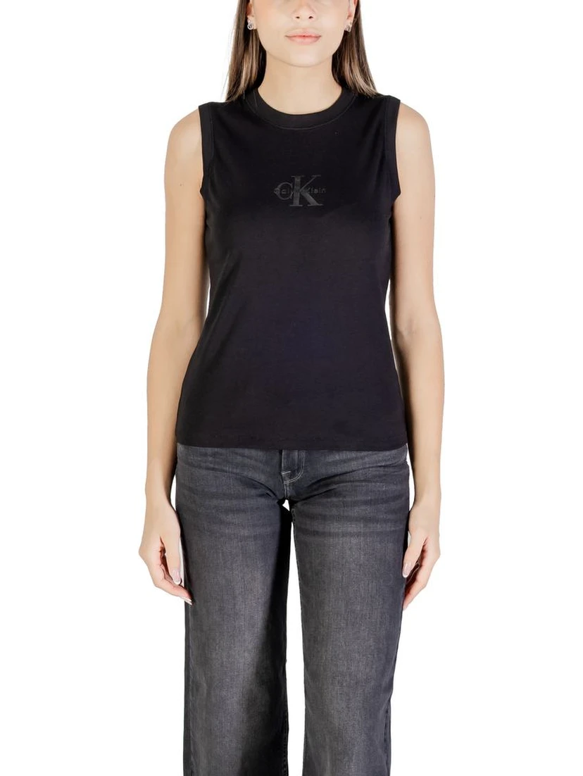 Black Cotton T-Shirt