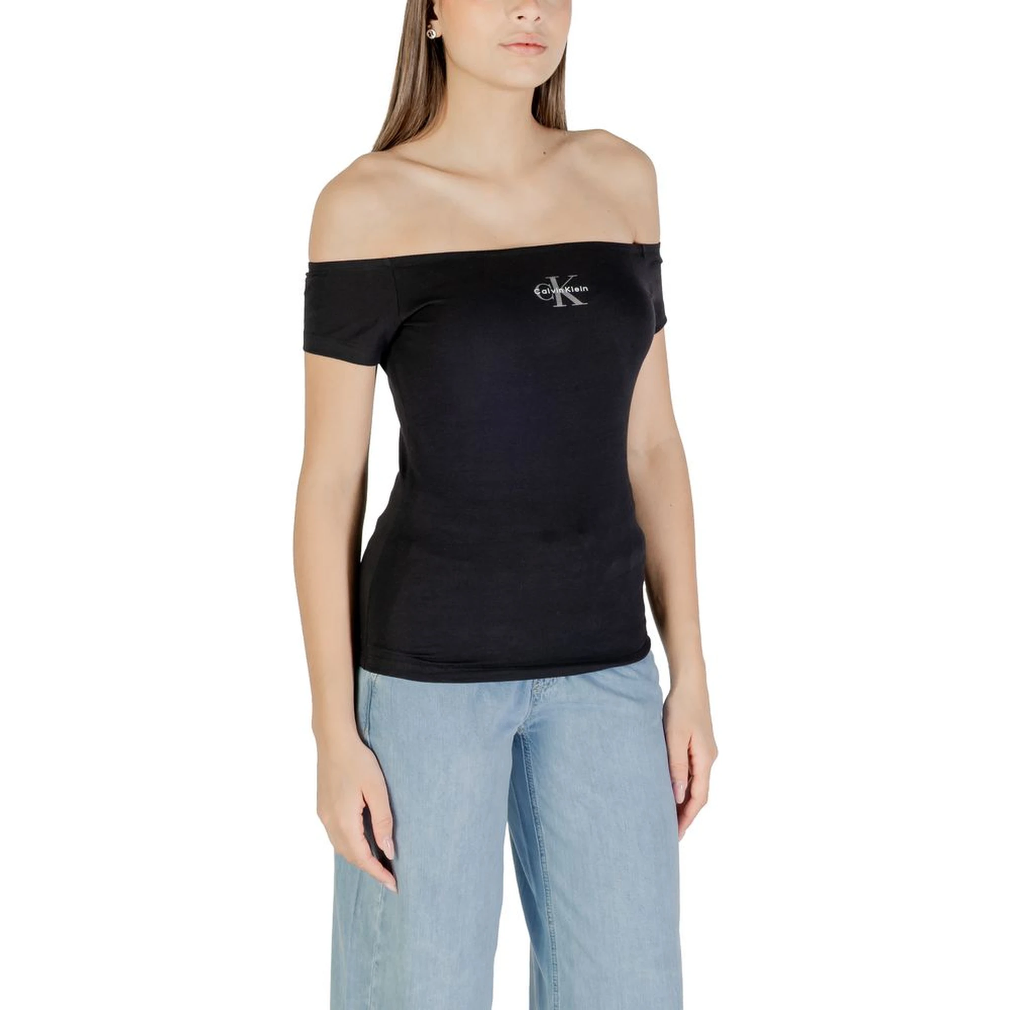 Black Cotton T-Shirt