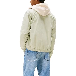 Bicolor Recycled Polyamide Bomber
