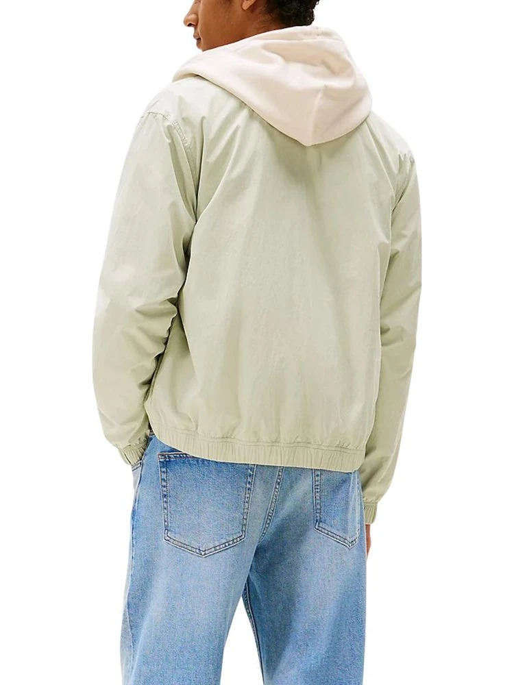 Bicolor Recycled Polyamide Bomber alternative