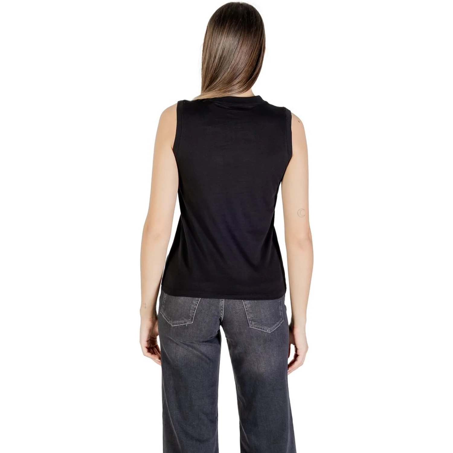 Black Cotton T-Shirt