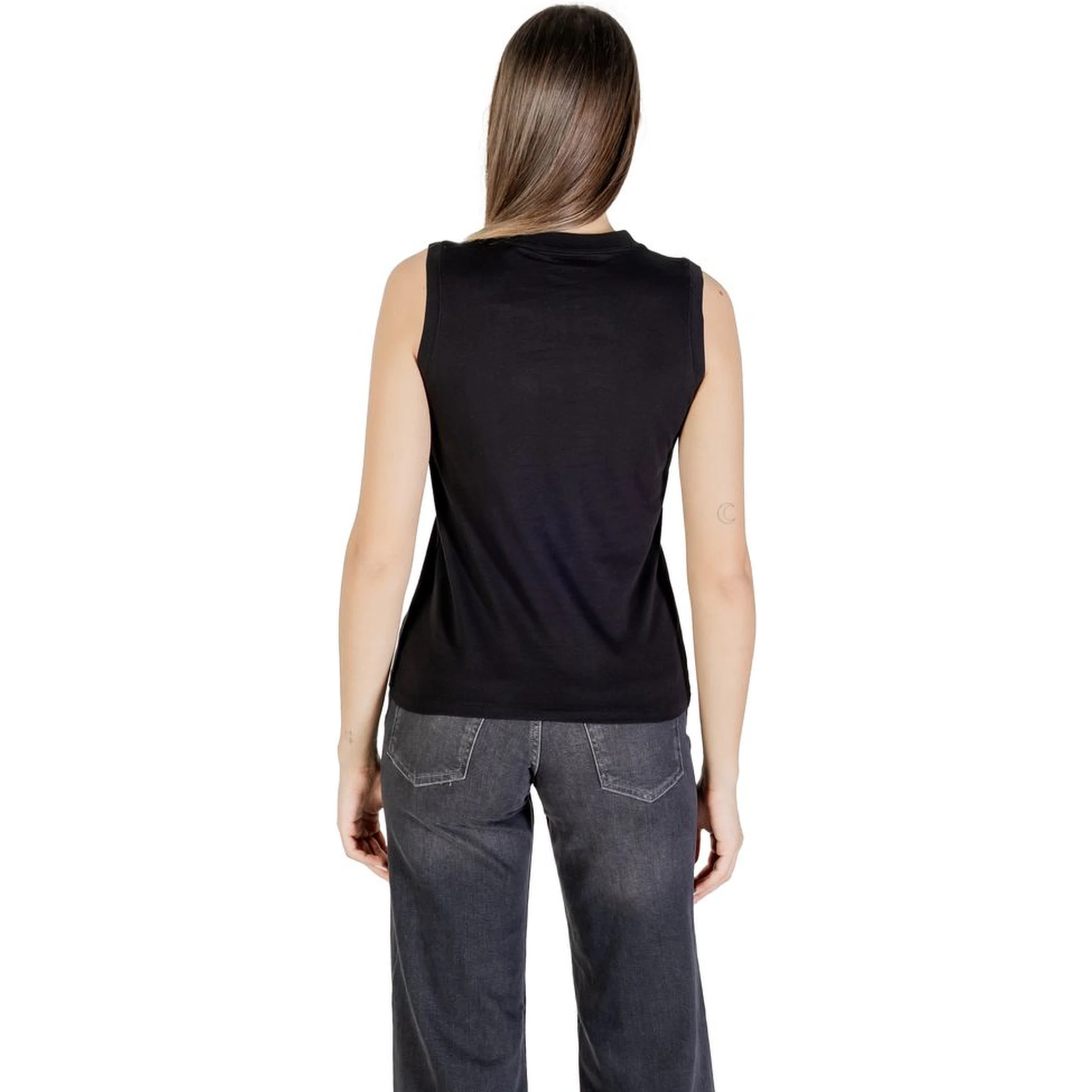 تيشيرت قطني أسود