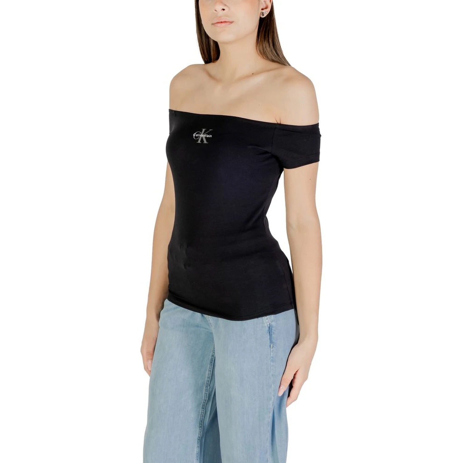 Black Cotton T-Shirt