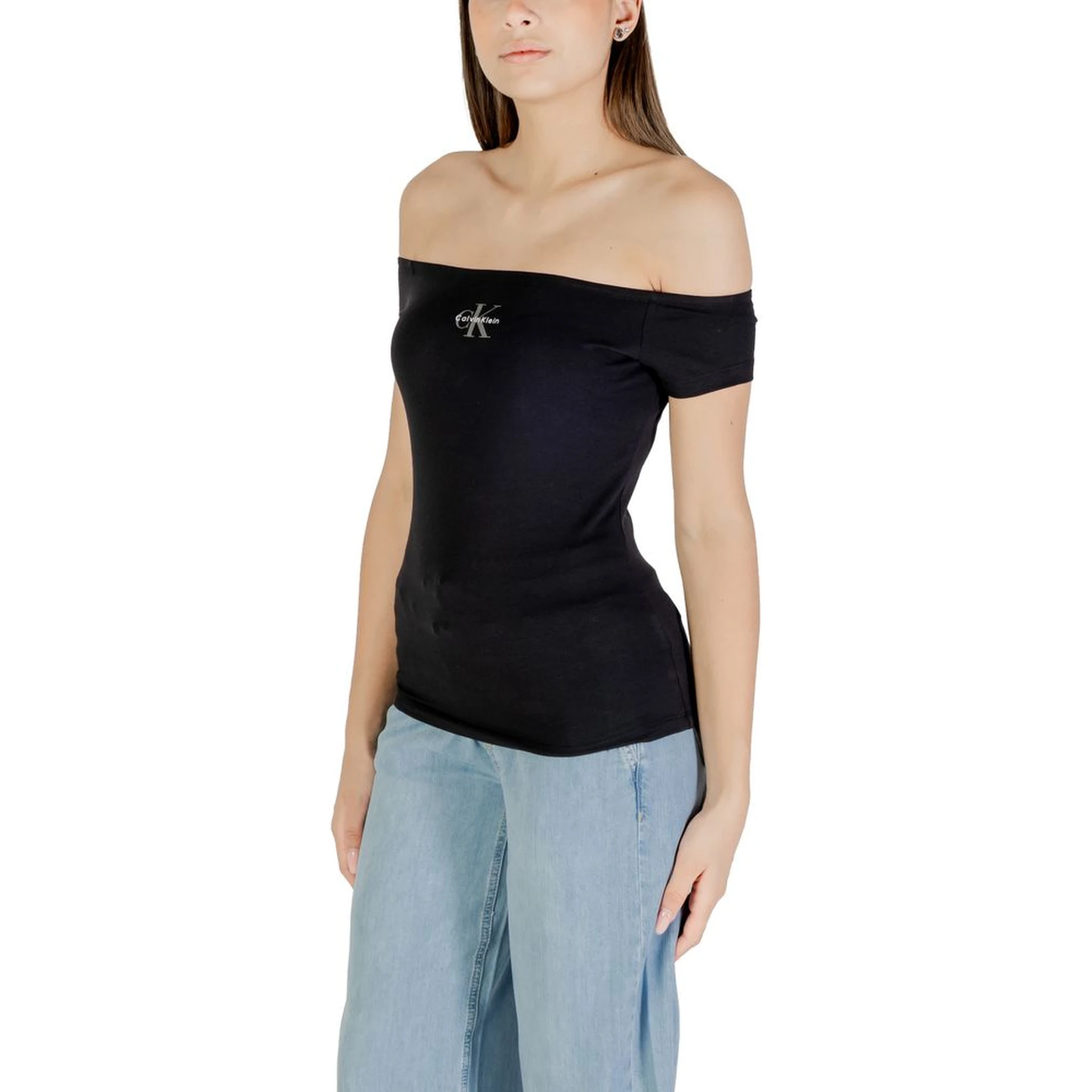 Black Cotton T-Shirt