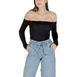 Black Recycled Cotton Long Sleeve T-Shirt