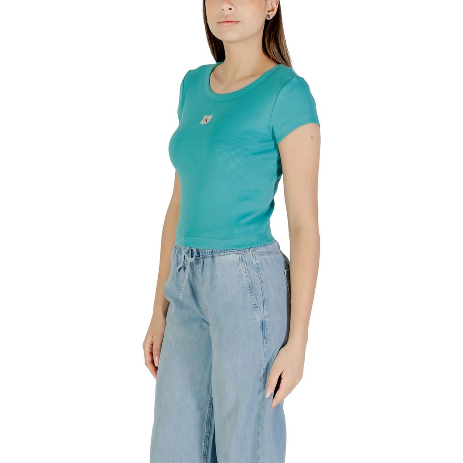 Blue Cotton T-Shirt