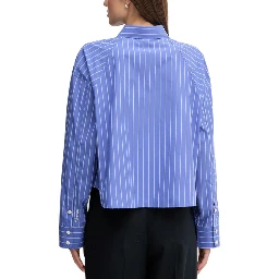 Blue Cotton Blouse